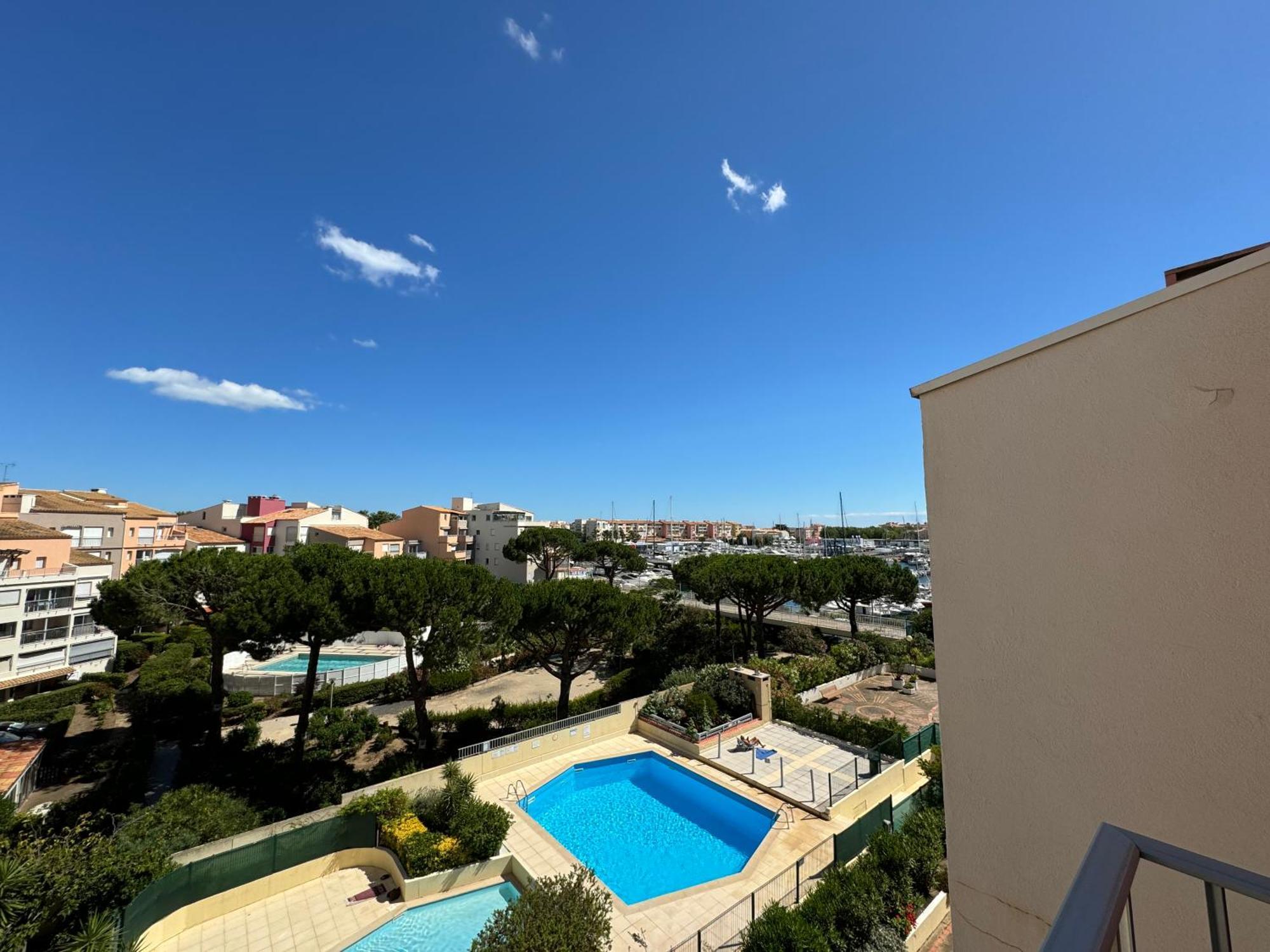 Apartamento T1 Cap D'Agde Piscine Port Exterior foto